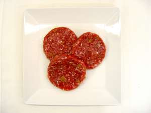 Hamburguesa de porc amb bolets 100gr