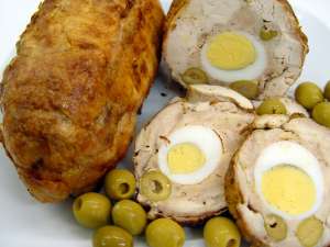 Pollo Relleno Asado 