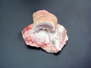 Papada o tocino del cuello