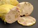 Fiambre de pollo con pasas y nueces